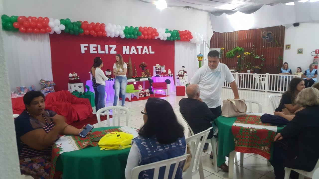 Legião Feminina de Combate ao Câncer e Uopeccan promovem festa de natal para crianças da oncopediatria Imagem referente a Legião Feminina de Combate ao Câncer e Uopeccan promovem festa de natal para crianças da oncopediatria