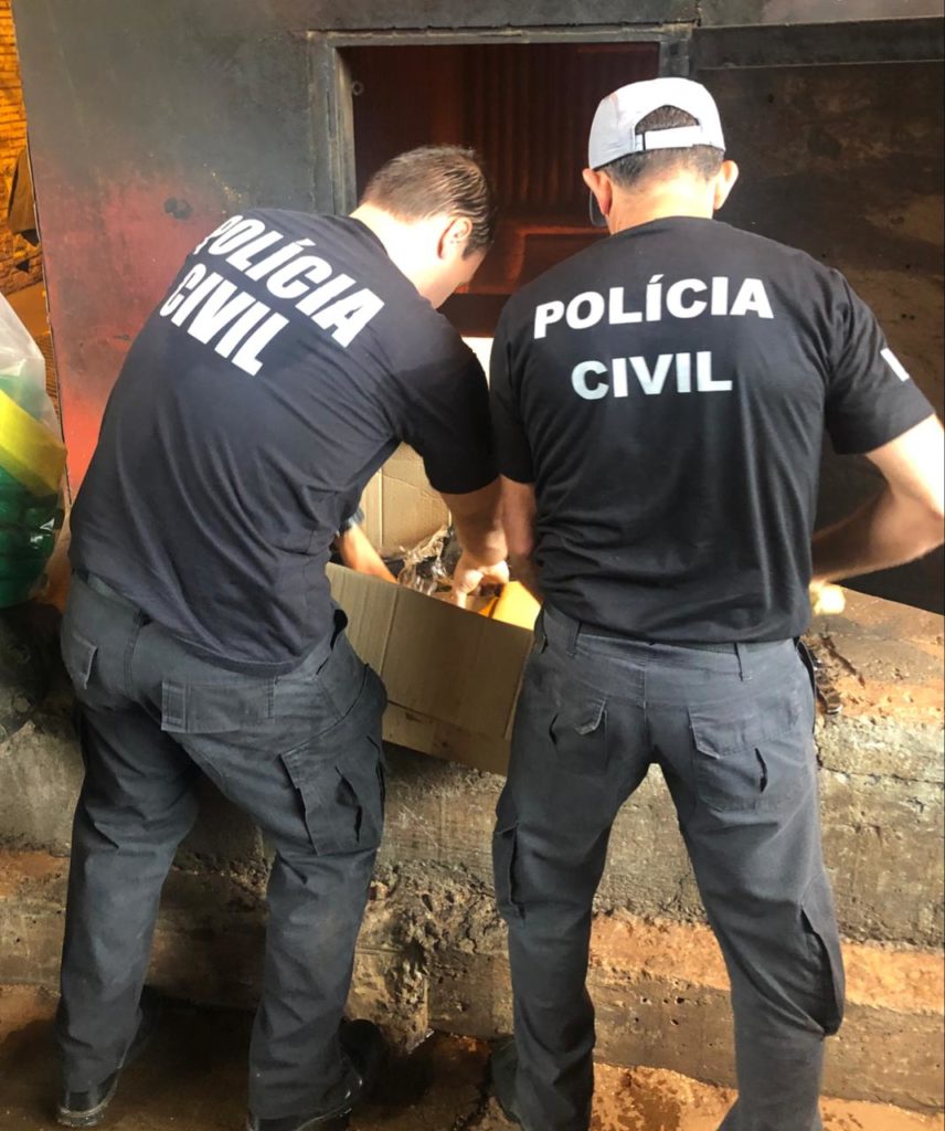 Polícia Civil realiza última incineração de drogas do ano