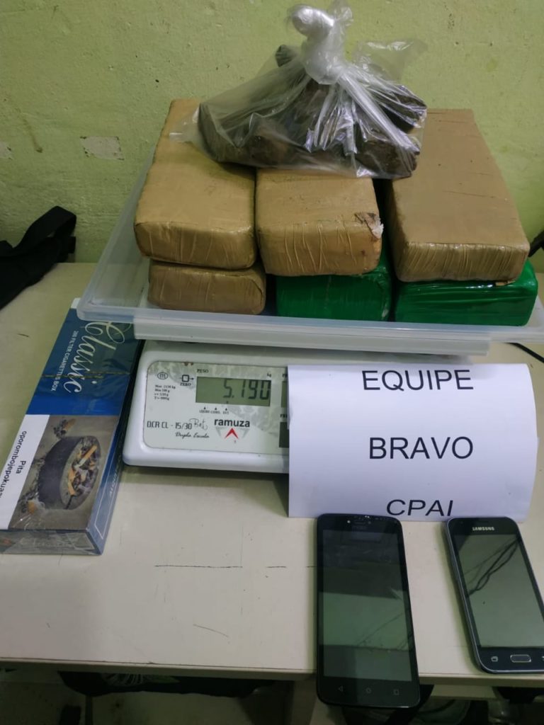 Agentes do Depen apreendem celulares e maconha em ações na Colônia Penal Agroindustrial
