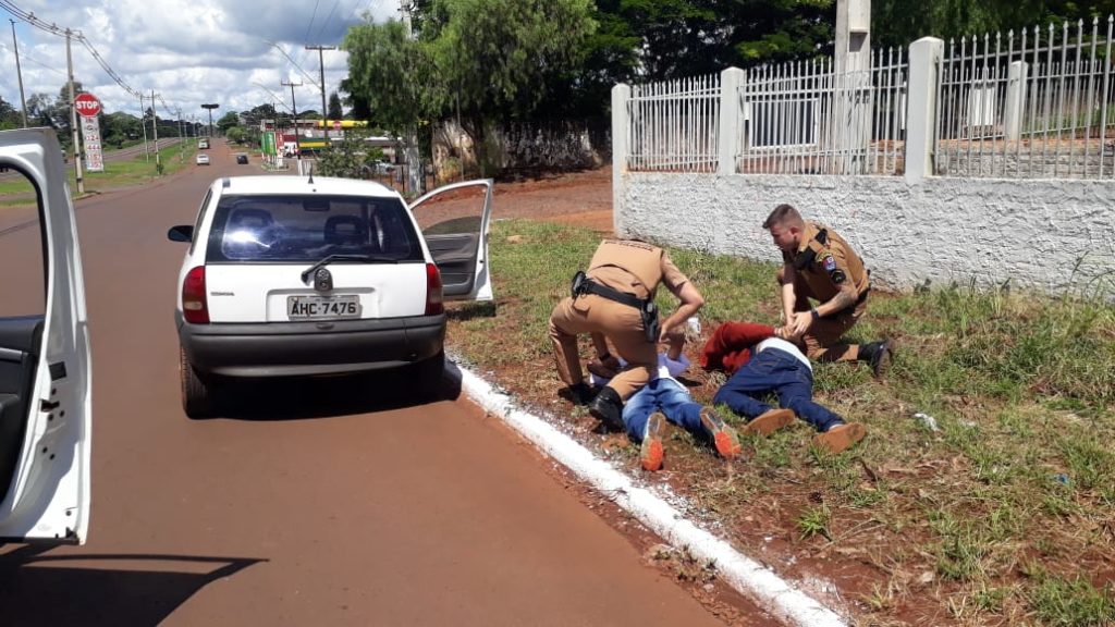 Dois são detidos pela PM em Santa Tereza do Oeste