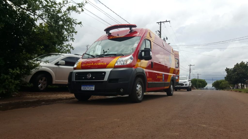Em queda, idoso de 78 anos sofre ferimentos no Cascavel Velho