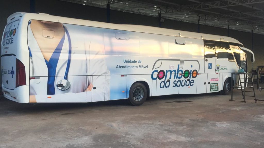 Cascavel terá reforço do Comboio da Saúde para 2ª etapa de vacinação contra gripe