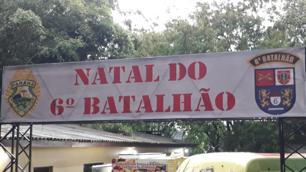 Evento de Natal, especial para crianças, é realizado no 6º BPM
