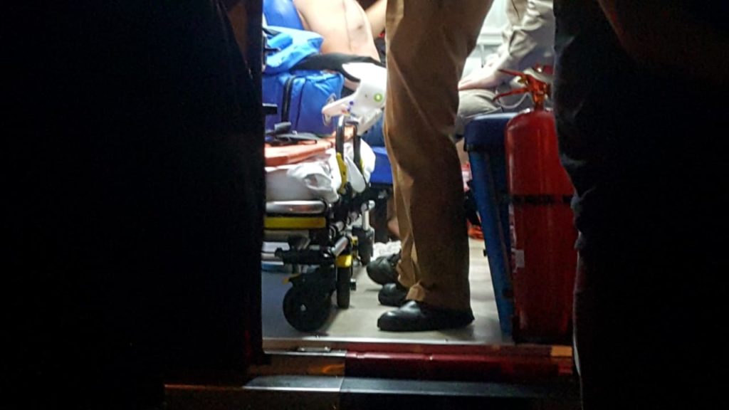 Homem é esfaqueado e mobiliza PM e Siate ao Bairro Cascavel Velho