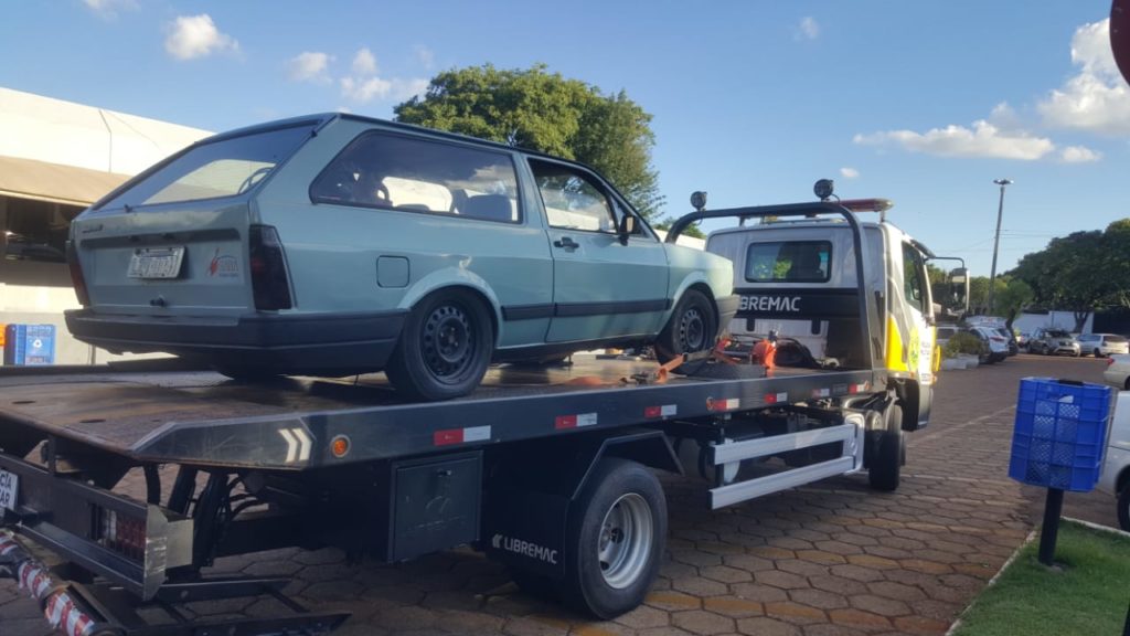 Carro utilizado em furtos é apreendido pela Polícia