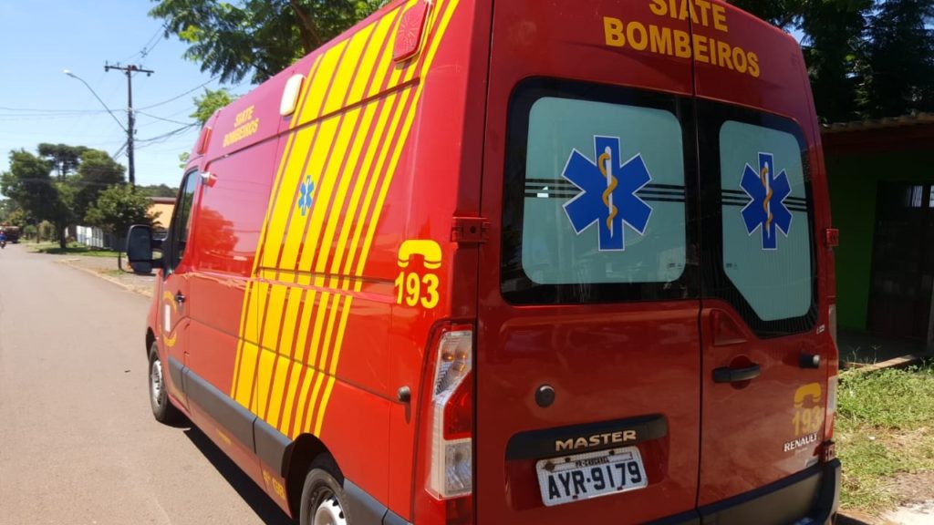 Homem é encaminhado para a Upa após sofrer queimaduras