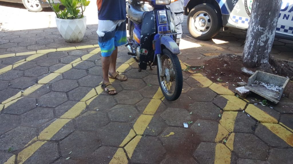 Motocicleta furtada em 2003 é recuperada pela GM no Jardim Itália
