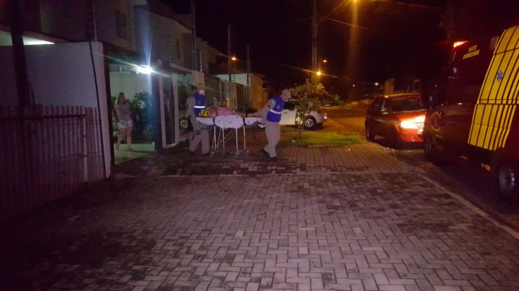 Siate atende vítima que caiu em escada no Santo Onofre