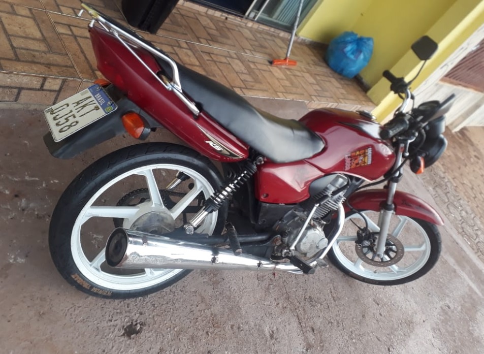 Moto foi furtada na região norte de Cascavel Imagem referente a Moto foi furtada na região norte de Cascavel