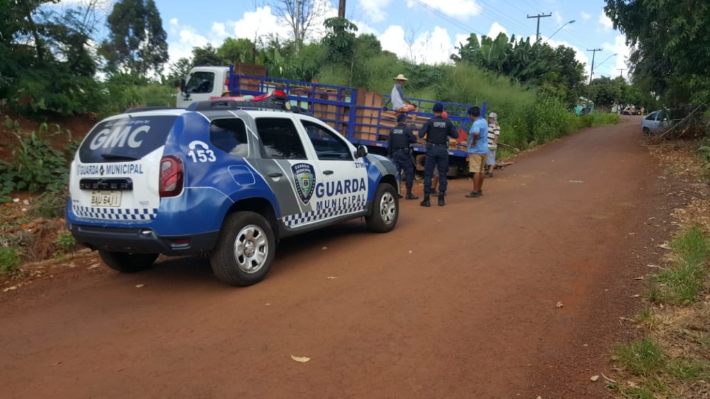 Suposta invasão de domicílio mobiliza equipes da Guarda Municipal ao Bairro Paulo Godoy