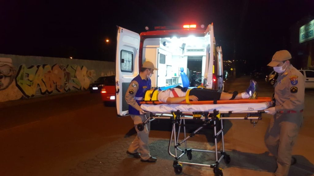 Homem se fere em academia de musculação no Bairro Brasília