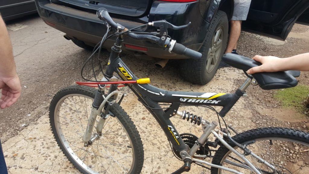 Ciclista se fere em acidente no Parque São Paulo