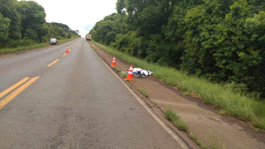 Homem morre atropelado na PRC-280