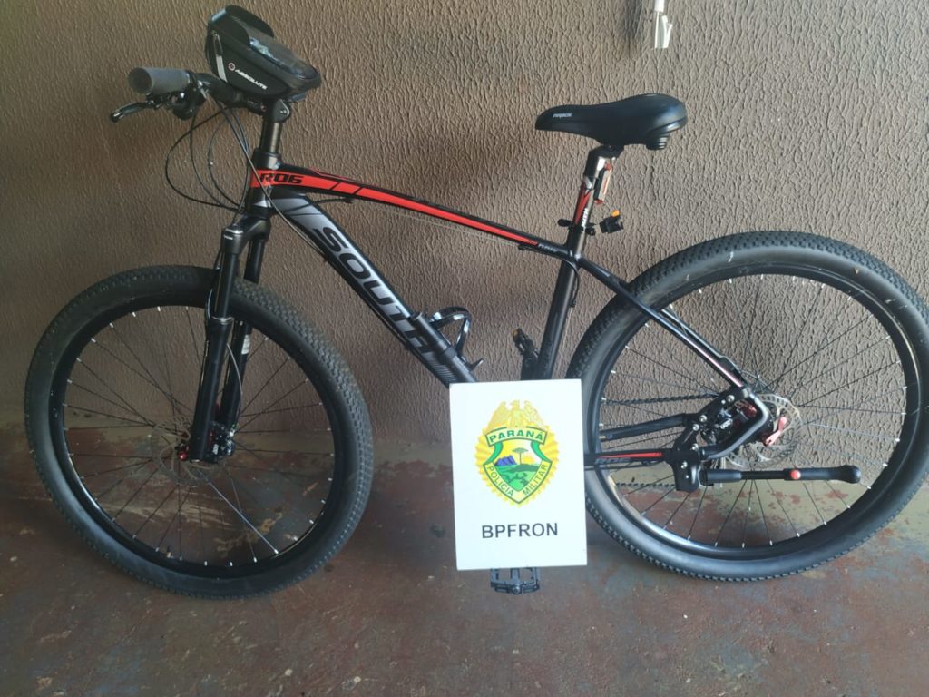 BPFron recupera bicicleta em Foz do Iguaçu