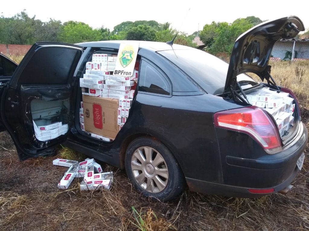 BPFron apreende veículo com cigarros em Nova Santa Rosa
