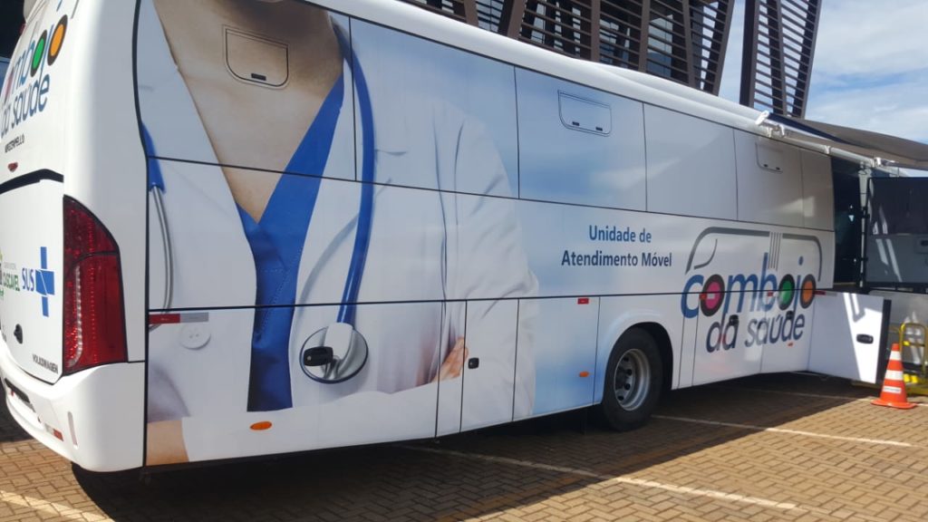 Prefeitura lança nova unidade do comboio da saúde