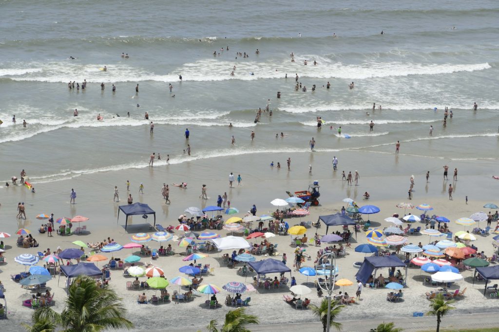 No Litoral apenas dois pontos estão impróprios para banho