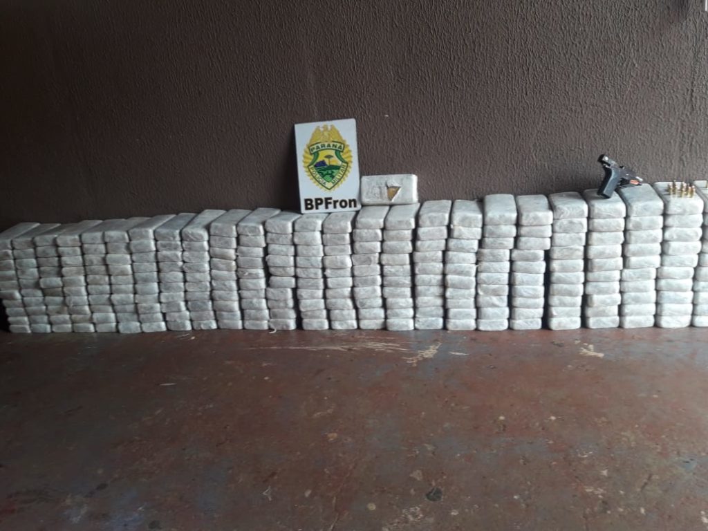 Maior apreensão de crack e cocaína da história do BPFron é registrada em Foz do Iguaçu