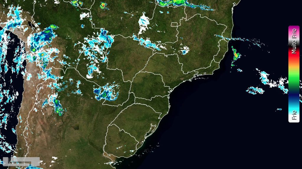 Massa de ar seco predomina e garante dia de tempo estável