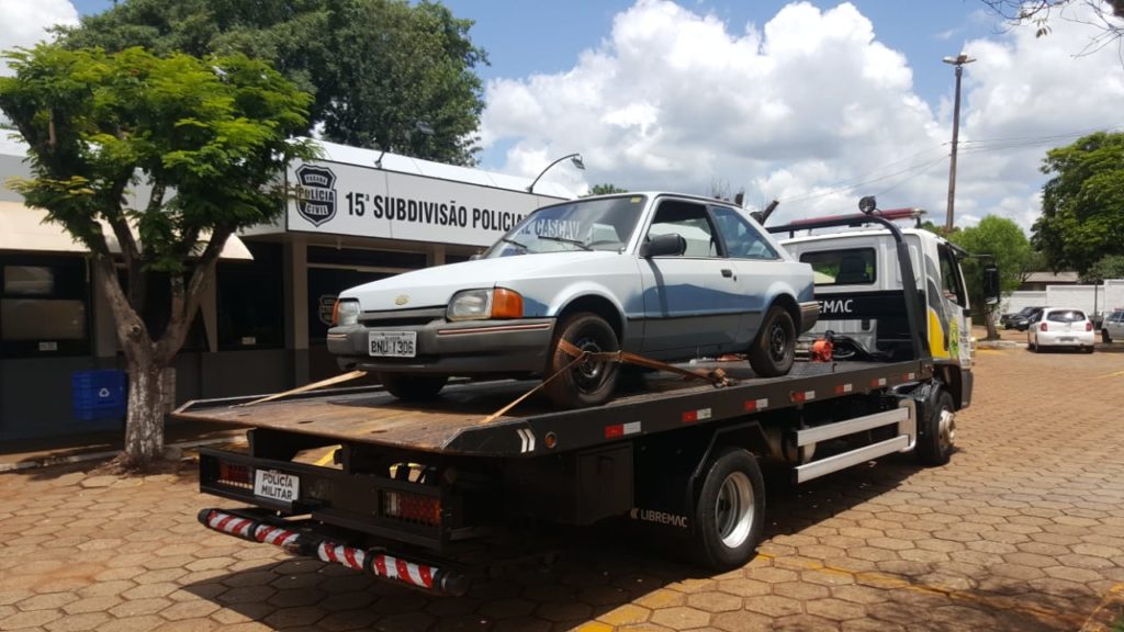 Veículo Escort é recuperado em ação da Polícia Militar