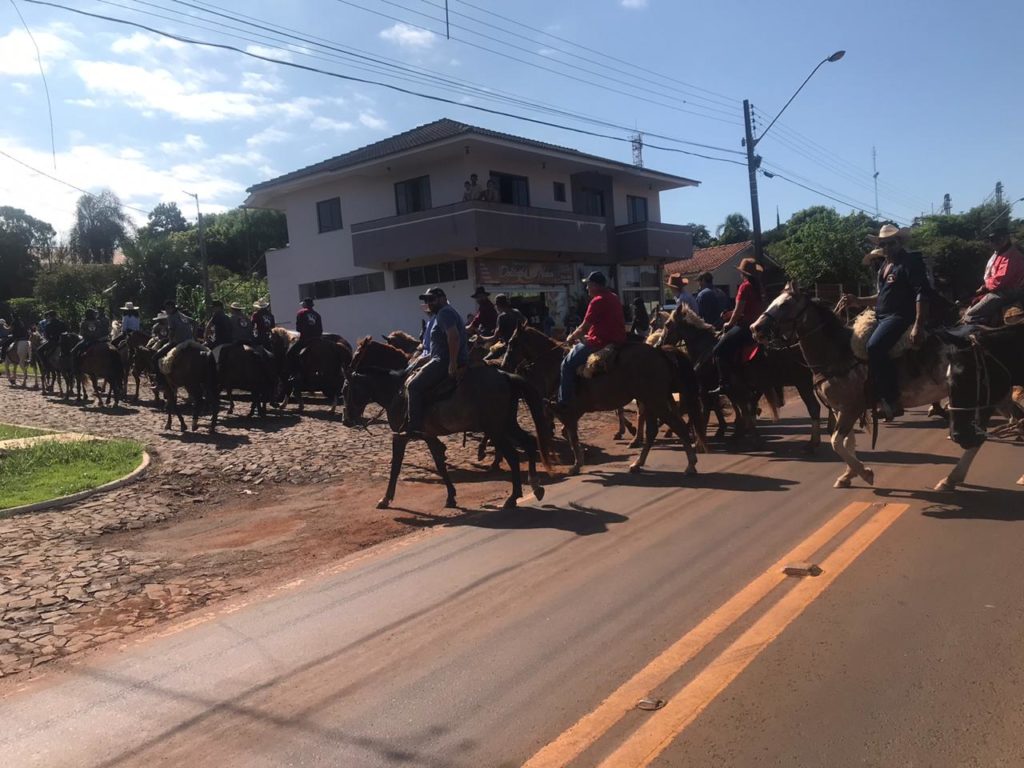 PRE realiza apoio a Festa e Cavalgada à Padroeira da comunidade São Sebastião, no distrito de Rio do Salto