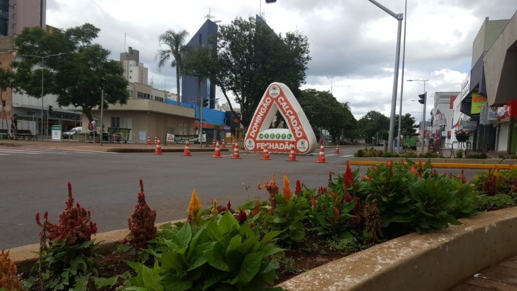 ‘Domingão-Calçadão-Fechadão’ é opção de lazer para esta tarde em Cascavel