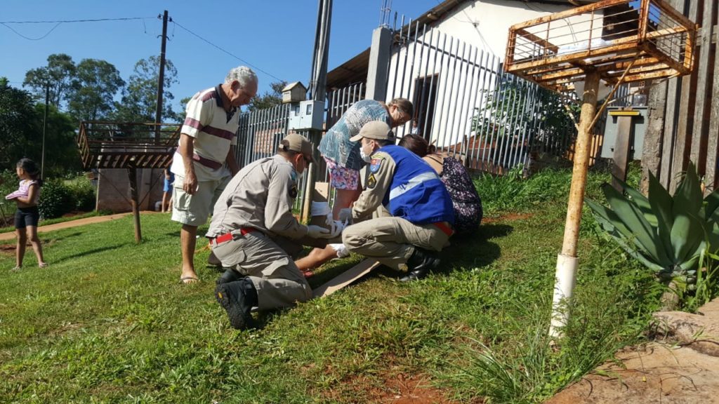 Siate é acionado para socorrer mulher ferida no Bairro Universitário