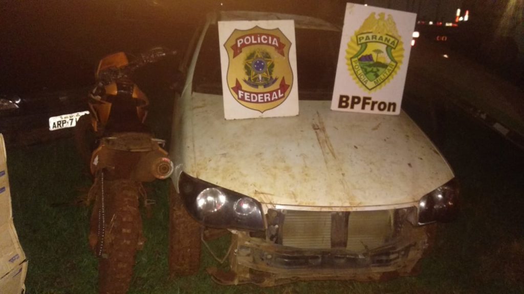 Operação Hórus realiza apreensão de veículo com cigarros do Paraguai
