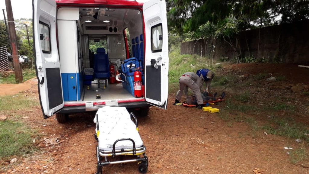 Homem de 46 anos se fere em queda no São Cristóvão