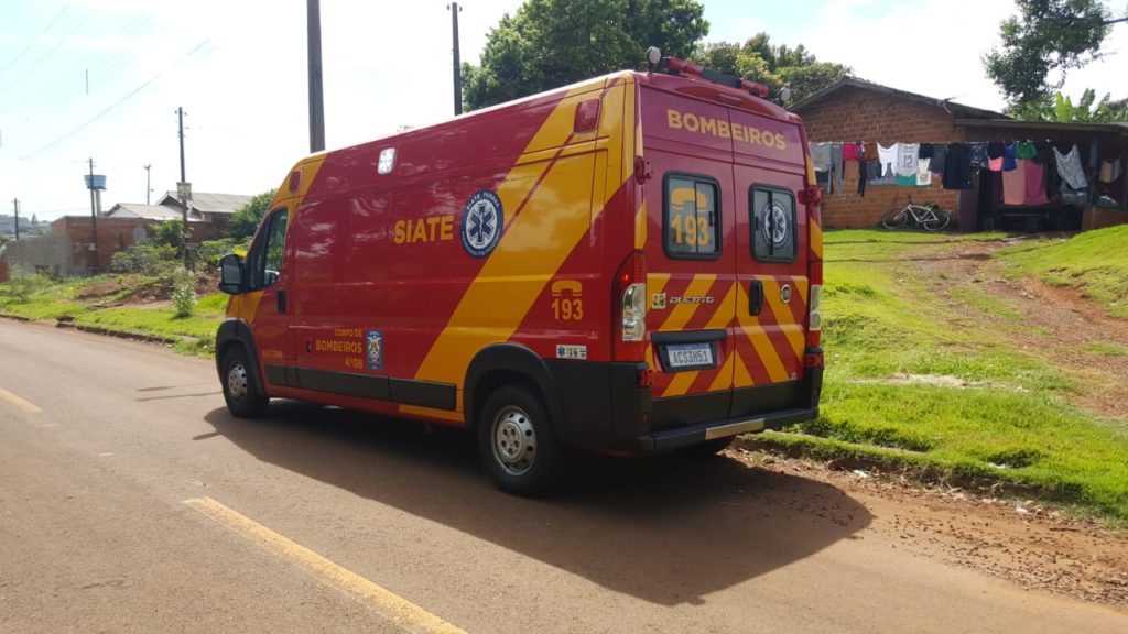 Homem sofre acidente ontem, mas aciona Siate hoje no Colmeia