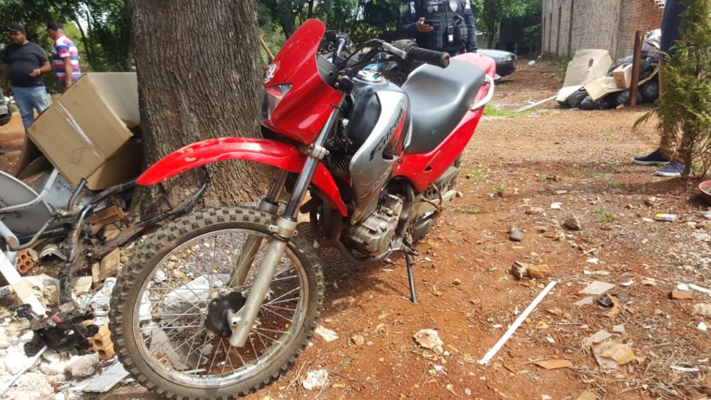 Guarda Municipal apreende moto com placa adulterada e leva adolescente à Delegacia