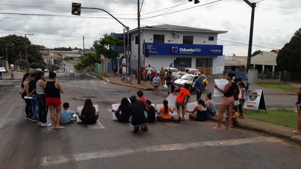 Atropelamento e morte no Melissa: protesto interdita Av. Piquiri