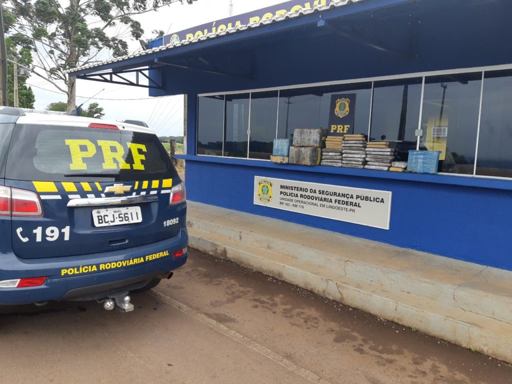 PRF apreende maconha em Lindoeste