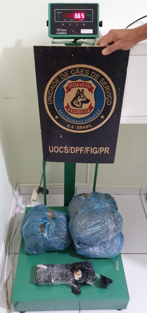 Polícia Federal apreende menor com droga em ônibus na BR-277, em Céu Azul/PR