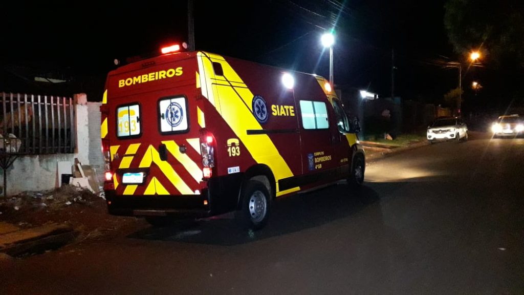Menino de cinco anos é socorrido no Bairro Brasília