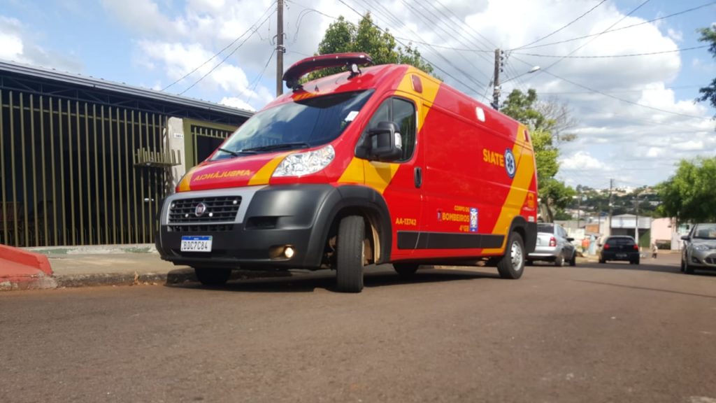 Ferido com furadeira, homem é socorrido pelo Siate no Bairro Brasmadeira