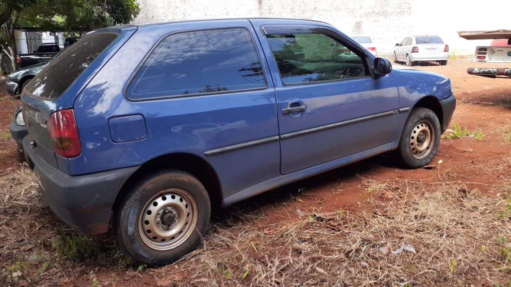 Veículo Gol é recuperado pela Polícia Militar no Brasília
