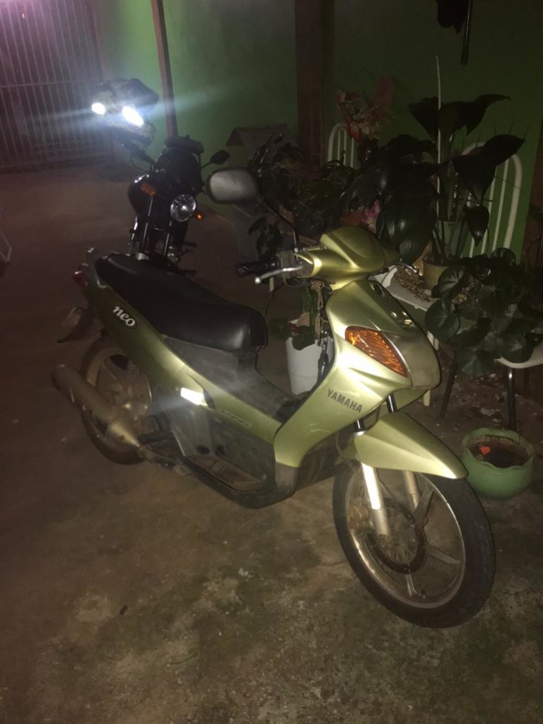 Motocicleta é furtada na Rua do Rosário
