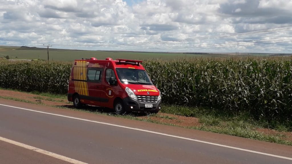 Acidente é registrado na BR-467, em Cascavel