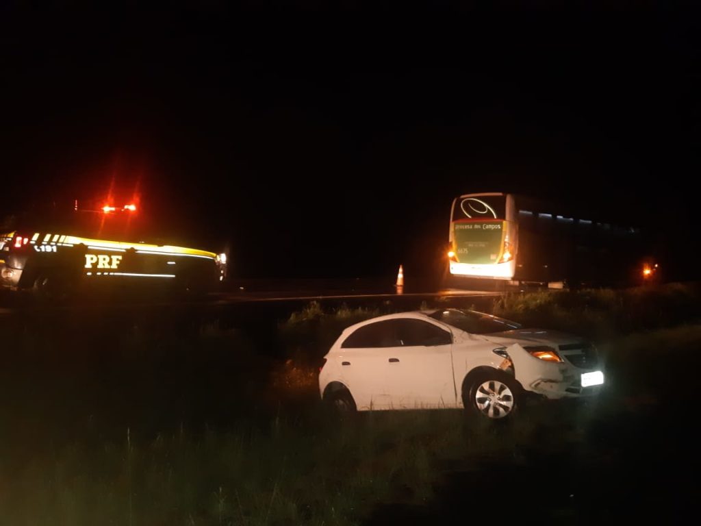Acidente deixa homem ferido na BR-277, em Prudentópolis