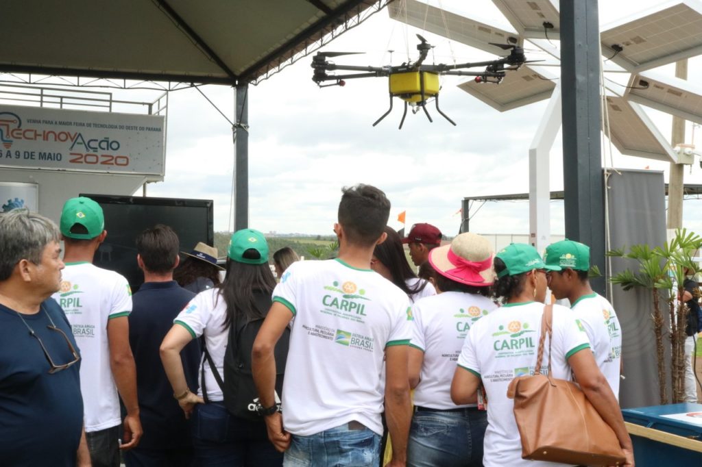 Unioeste lança Drone de Pulverização no Show Rural