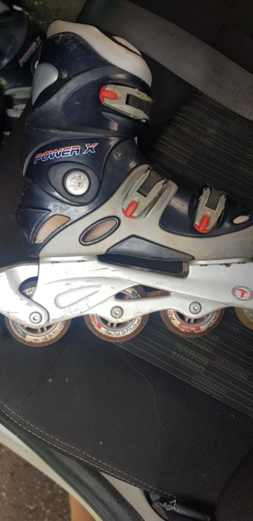 Patins foi esquecido no Ciro Nardi