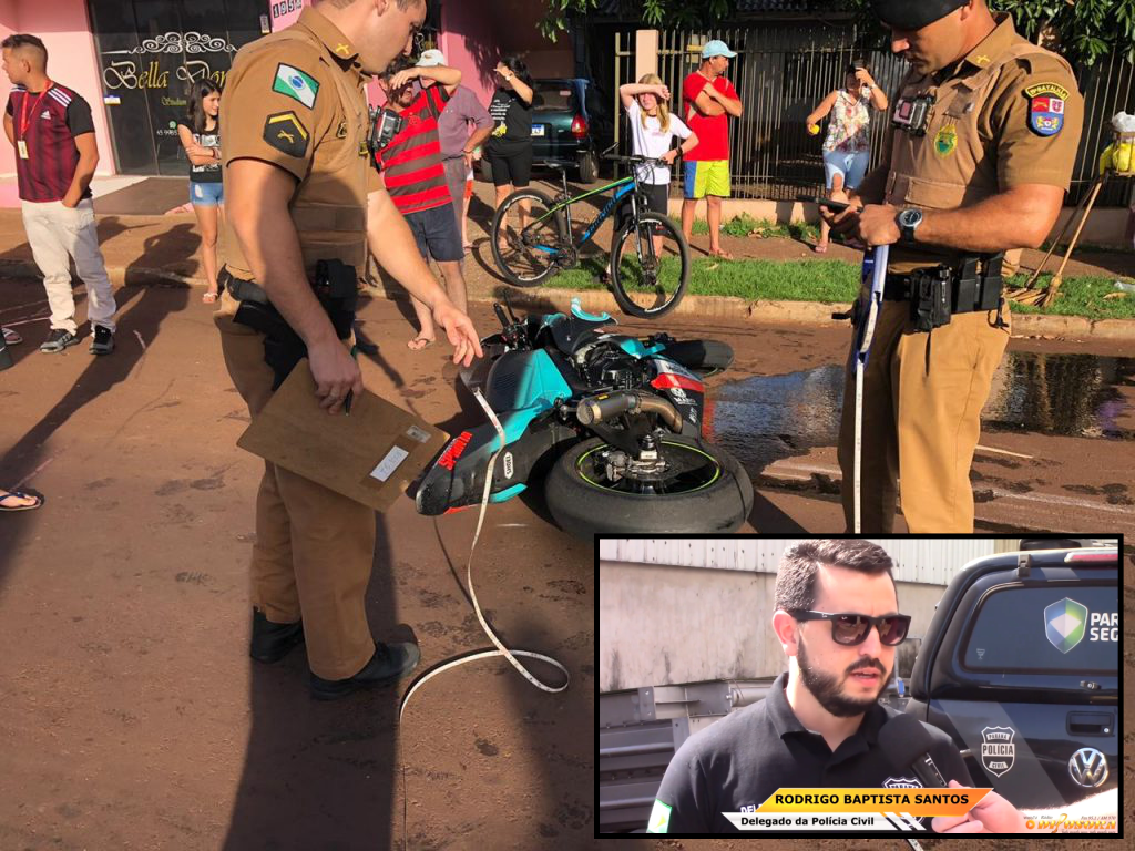 Motociclista que atropelou e matou idosa em Marechal C. Rondon é autuado por homicídio doloso