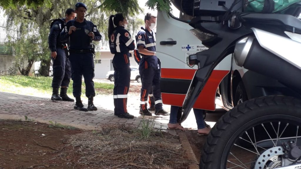 Samu é acionado para atendimento na Rua Chuí