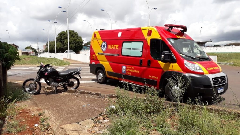 Acidente de trânsito é registrado no Bairro São Cristóvão