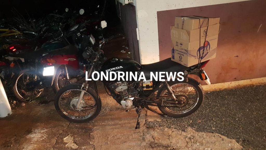 Homem é detido com moto adulterada no Centro de Ibiporã