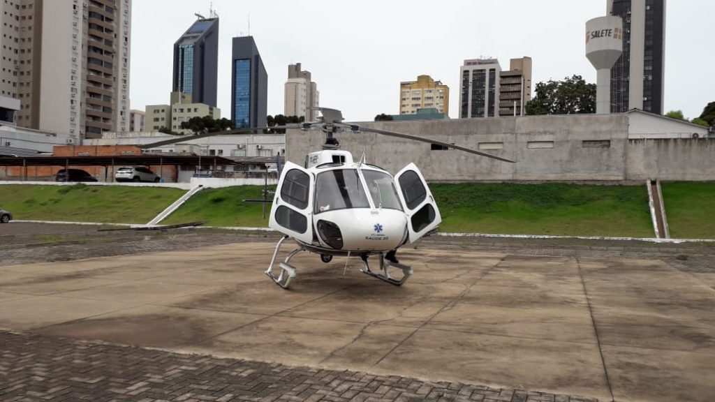 Homem de 51 anos precisa ser socorrido de helicóptero ao sofrer infarto