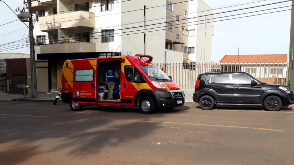 Acidente é registrado na Rua General Osório