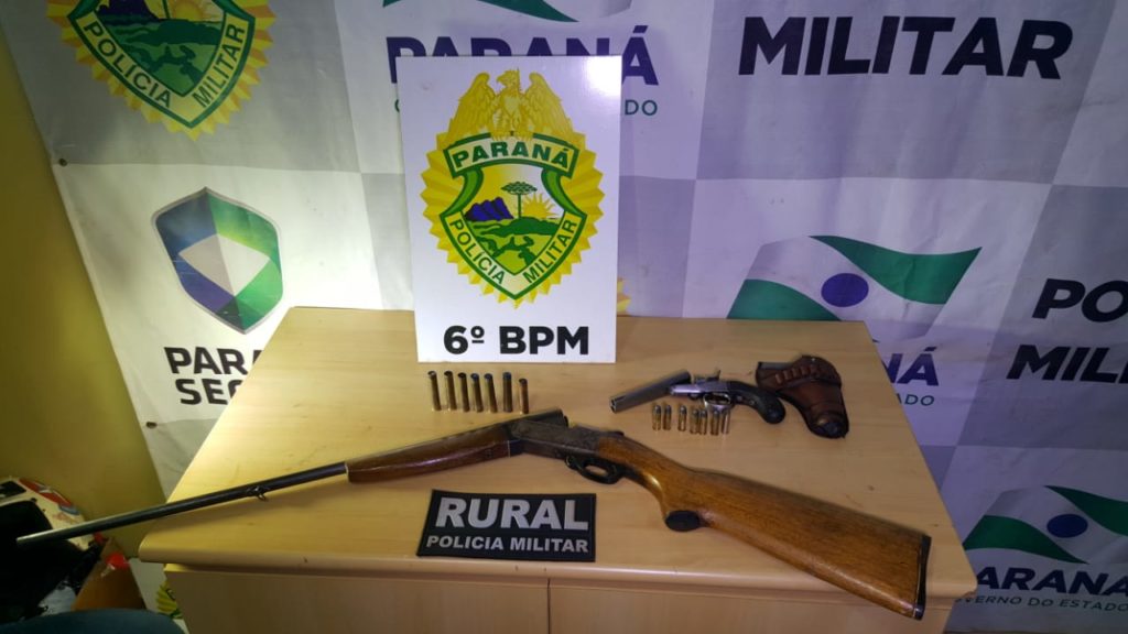 Pai e filho são presos pela Patrulha Rural em São João do Oeste