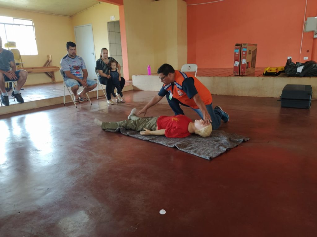 Defesa Civil presta treinamentos de brigada de emergência à população dos distritos